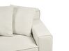 3 Seater Velvet Sofa Off-White VISKAN_903473