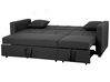 Fabric Sofa Bed Dark Grey GLOMMA_718032