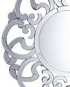 Nástěnné zrcadlo stříbrné ⌀ 70 cm MORNAIX_904070