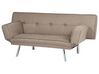 Tapicerowana sofa rozkładana brązowa BRISTOL_905051