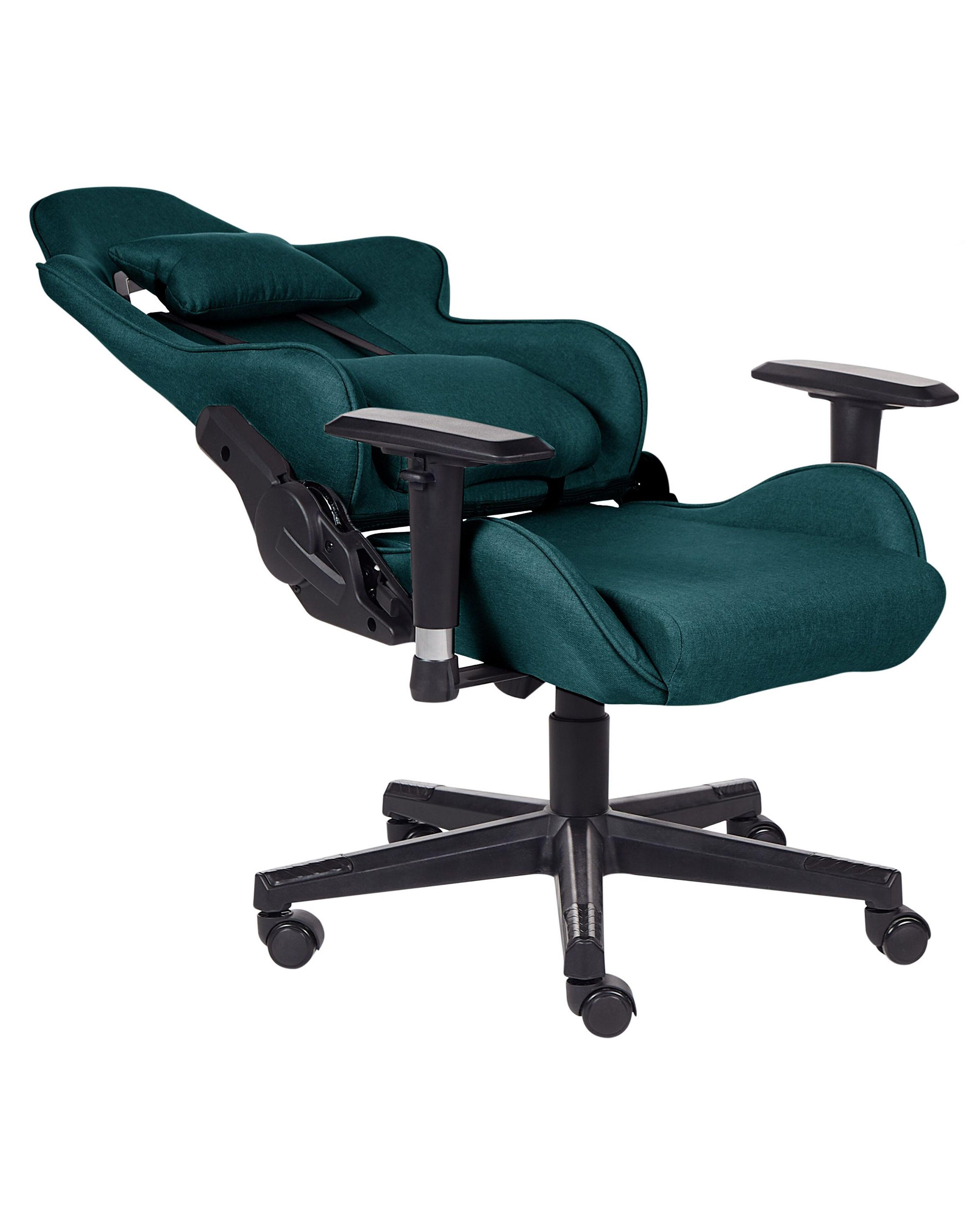 Krzesło biurowe regulowane zielone WARRIOR_852077