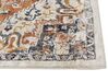 Teppich mehrfarbig 200 x 300 cm orientalisches Muster Kurzflor METSAMOR_854988