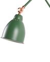 Nástěnná kovová lampa tmavě zelená MISSISSIPPI_882496