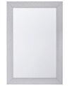 Specchio da parete in color argento 61 x 91 cm MERVENT_713011