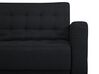 Conjunto de sofás reclináveis com 5 lugares em tecido cinzento grafite ABERDEEN_715203