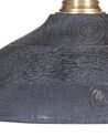 Lampadario legno di mango nero CHEYYAR_867670