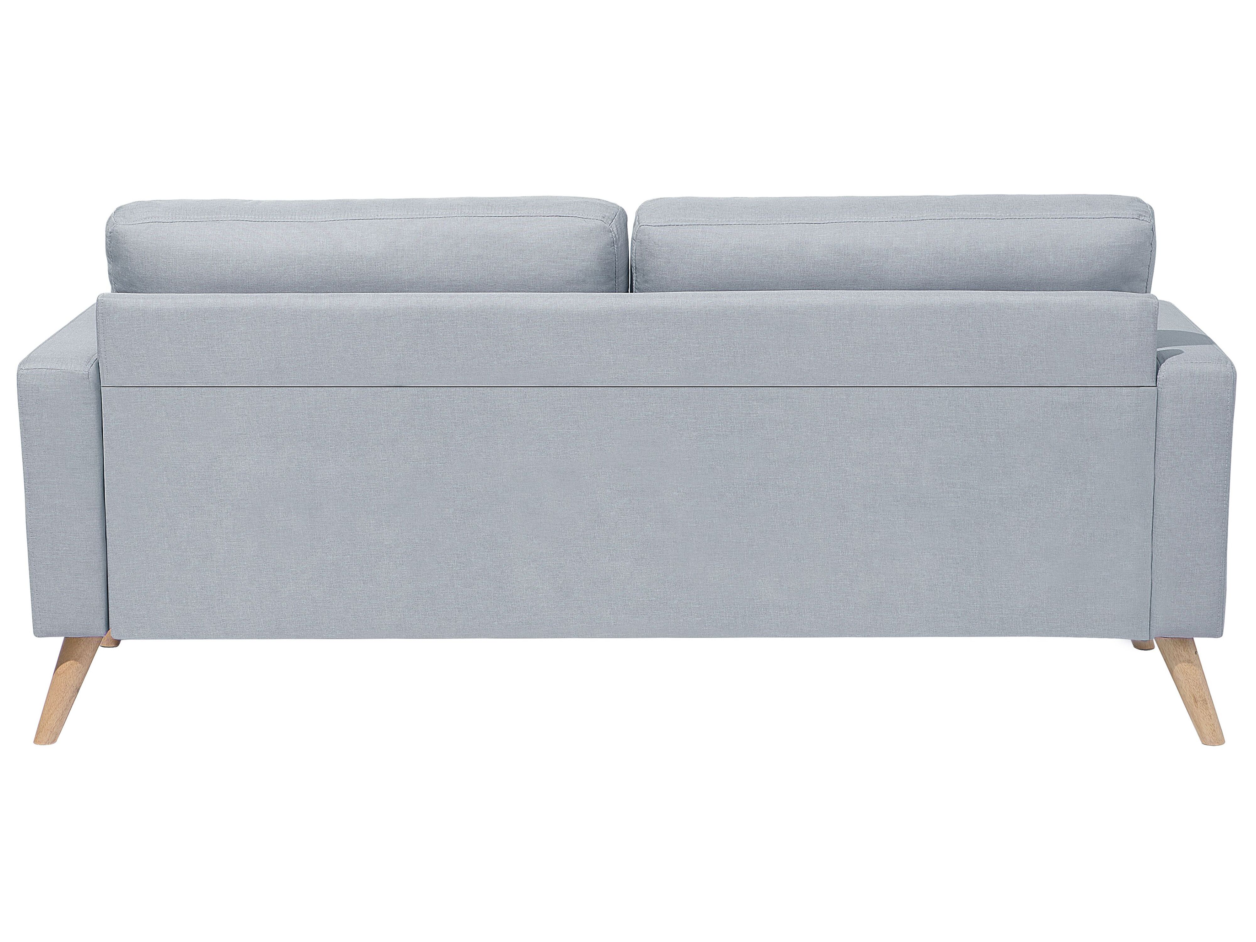 Sofa 2-osobowa jasnoszara KALMAR