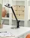Schreibtischlampe LED Metall silber 40 cm verstellbar mit USB-Port CHAMAELEON_854102