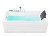 Right Hand Whirlpool Bath with LED 1690 x 810 mm White ARTEMISA_821505