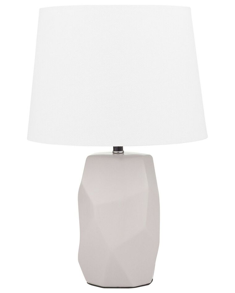 Ceramic Table Lamp Pink ELIA_731585