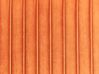 Narancssárga bársony ülőpad 180 x 40 cm PATERSON_860413