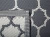 Venkovní šedý oboustranný  koberec 90x180 cm SURAT_729915