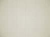 Cama con somier de chenilla beige claro/madera clara 180 x 200 cm TALENCE_732281