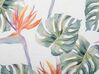 Conjunto de 2 almofadas de jardim com padrão de folhas multicolor 45 x 45 cm TORRAZZO_881218