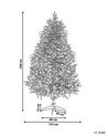 Umelý vianočný stromček 240 cm zelený HUXLEY_879852