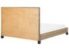 Łóżko rattanowe 180 x 200 cm naturalne SALBRIS_869703
