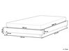 Čalouněná postel 160 x 200 cm světle béžová ROANNE_902974