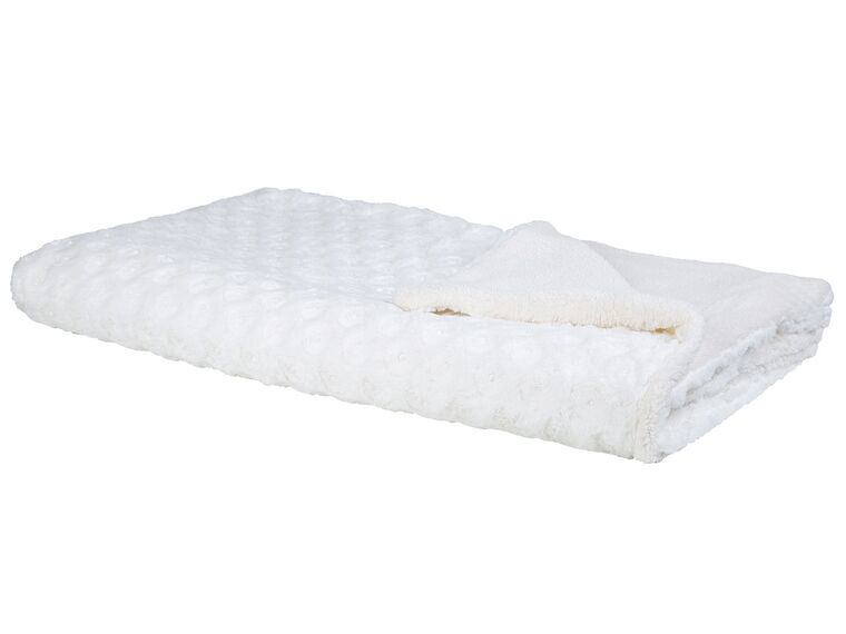 Bedspread 200 x 220 cm White KANDILLI _787308