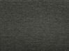 Cama con somier de poliéster gris oscuro 180 x 200 cm LA ROCHELLE_904634