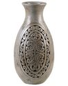 Terracotta Decorative Vase 51 cm Grey MEGARA_791741