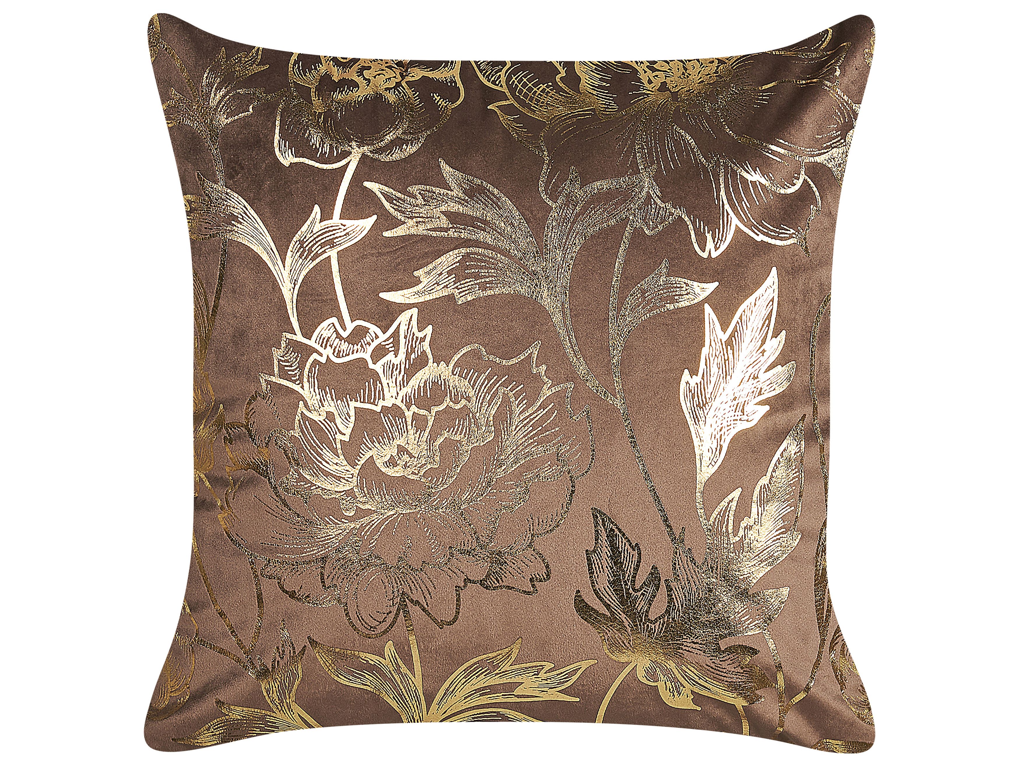 Coussin rectangulaire doré à franges 30 x 50 Coussin rectangulaire doré à franges 30 x 50