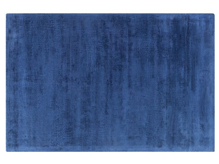 Tappeto viscosa blu marino 160 x 230 cm GESI _530629