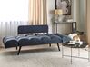 Fabric Sofa Bed Dark Blue BREKKE_892416