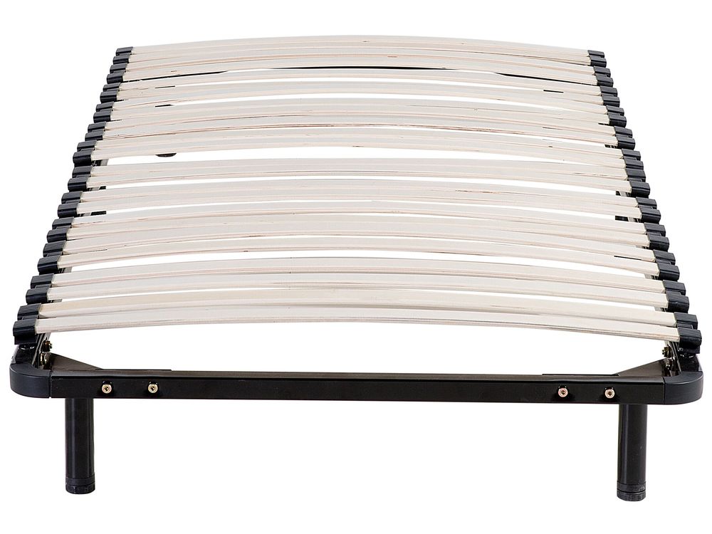Single Freestanding Slatted Bed Base BASIC Beliani.co.uk
