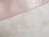 Eläinjakkara kangas vaaleanpunainen/valkoinen 32 x 67 cm SHARK_783180