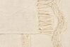 Decke Baumwolle hellbeige 125 x 150 cm geometrisches Muster KHARI_839564