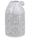 Vaso de cerâmica grés cinzenta clara 22 cm ALALIA_810649