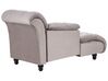 Right Hand Chaise Lounge Taupe LORMONT_881716