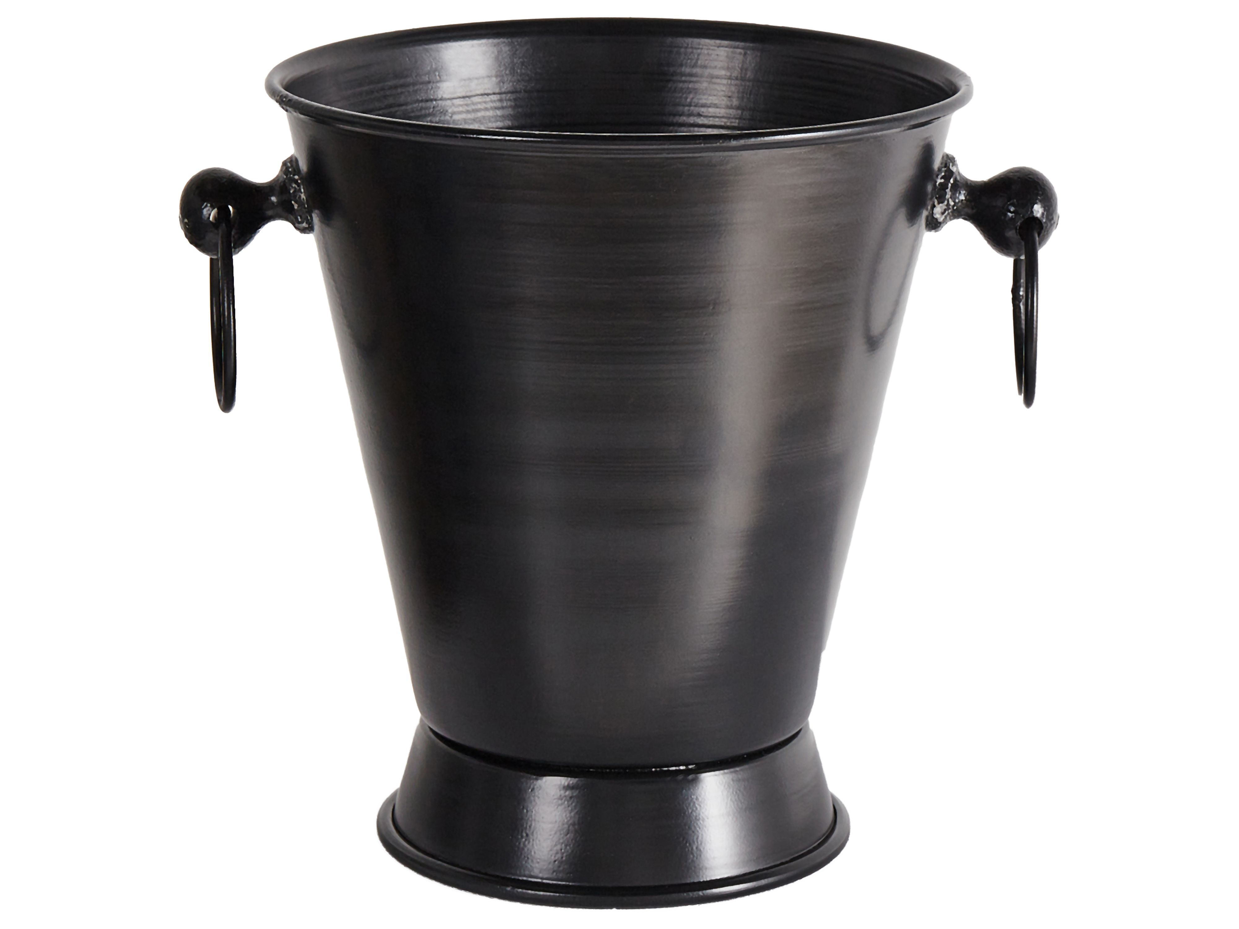 Metal Ice Bucket Silver Birma Beliani Sk Metal Ice Bucket Silver Birma Beliani Sk