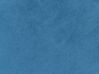 Tamborete com arrumação em veludo azul escuro NEELY_876719