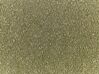 Cama con somier de bouclé verde 160 x 200 cm MARGUT_900093