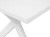 Eettafel hout wit 180 x 100 cm LISALA_727106