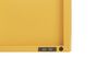 Dvojdverová kovová skrinka žltá URIA_826165