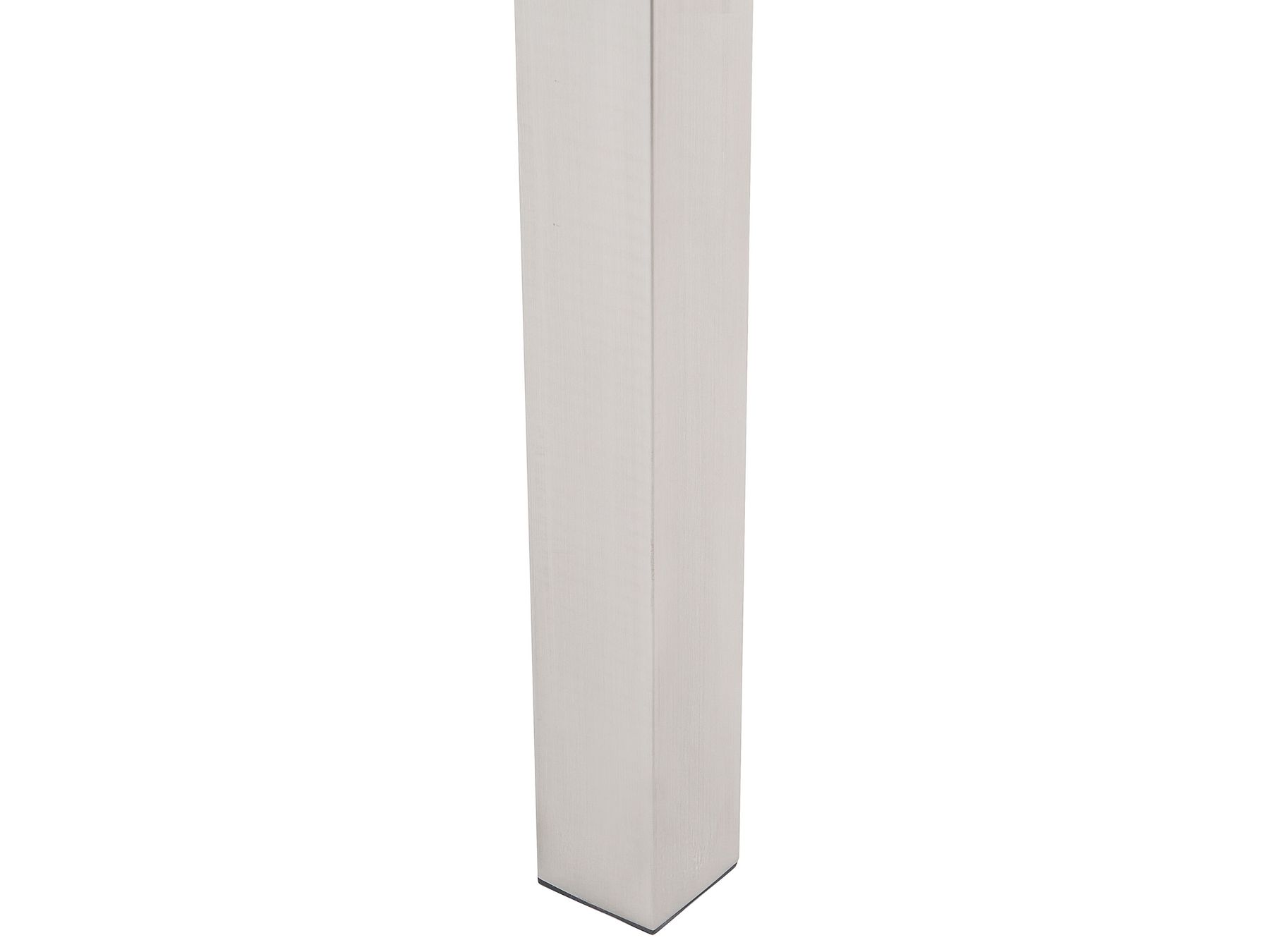 Gartentisch Edelstahl/Naturstein schwarz poliert 220 x 100 cm GROSSETO