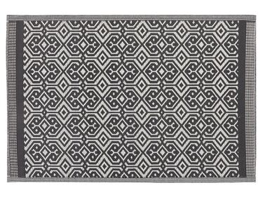 Vonkajší koberec 120 x 180 cm čierny BARMER