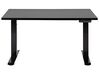 Elektricky nastavitelný psací stůl 120 x 72 cm černý DESTINES_899434