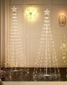 Vánoční stromek s inteligentními LED světly a aplikací 210 cm vícebarevné IKAMIUT_883602