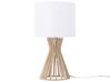 Wooden Table Lamp White CARRION_877507