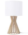 Lampada da tavolo in legno color bianco CARRION_877507