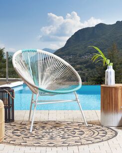 Narutuoli polyrottinki monivärinen valkoinen ACAPULCO