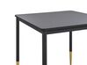 Jídelní stůl 80 x 80 cm černý SHALFORD_790632