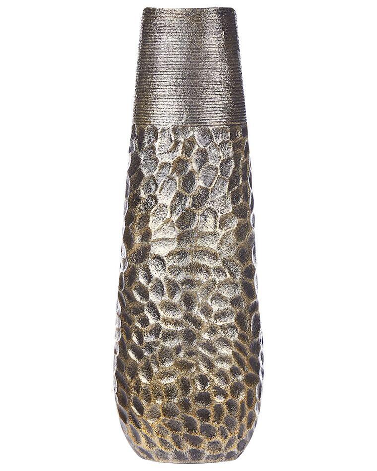 Kukkamaljakko alumiini kulta 57 cm THIVA_885619