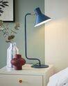 Lampa biurkowa regulowana metalowa niebieska RIMAVA_825850