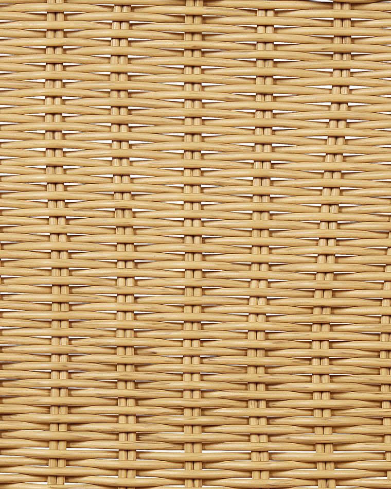 Set of 2 PE Rattan Garden Chairs Natural PRASIMO | Beliani.co.uk