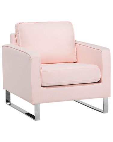 Fabric Armchair Pink VIND