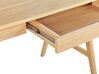 Schreibtisch heller Holzfarbton 120 x 70 cm 2 Schubladen SHESLAY_810305